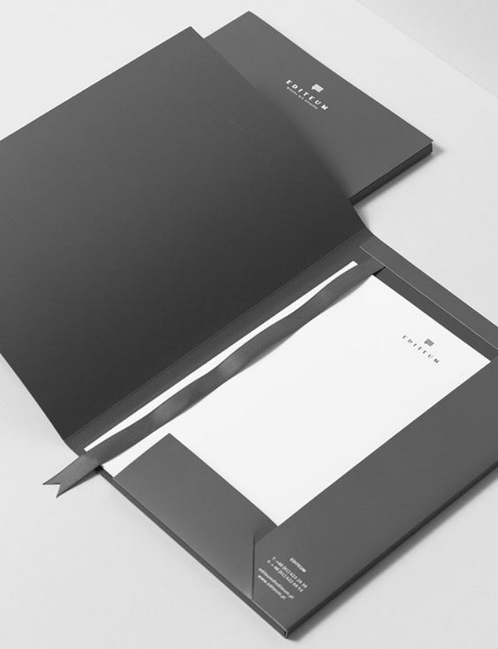 Mẫu Bìa Sơ Mi ( Folder) Sang Trọng - 01