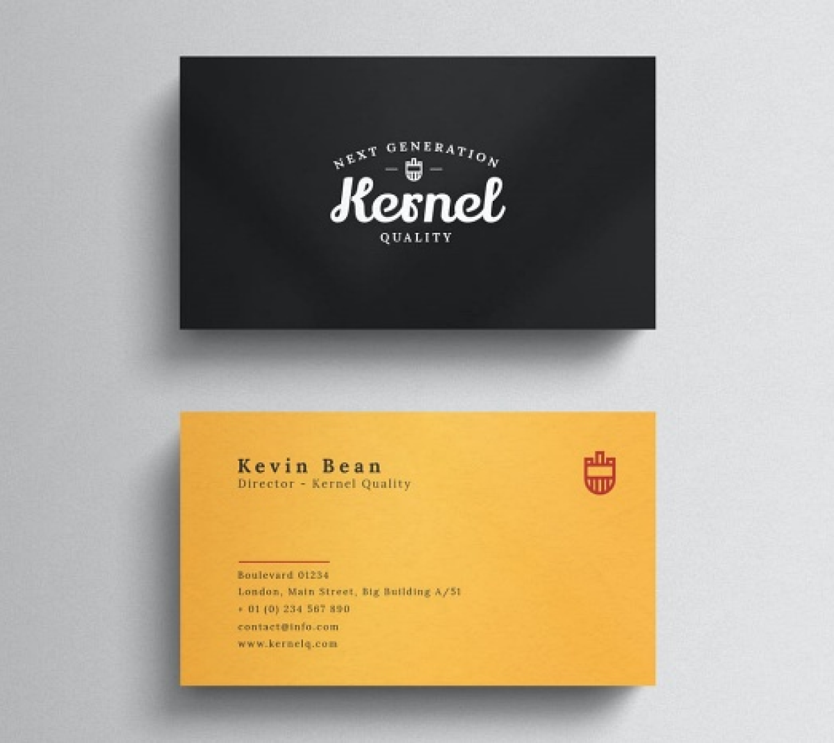 Mẫu Name Card Giám Đốc Đẹp - 01
