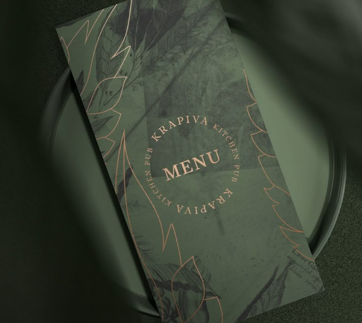 Mẫu Menu - 01