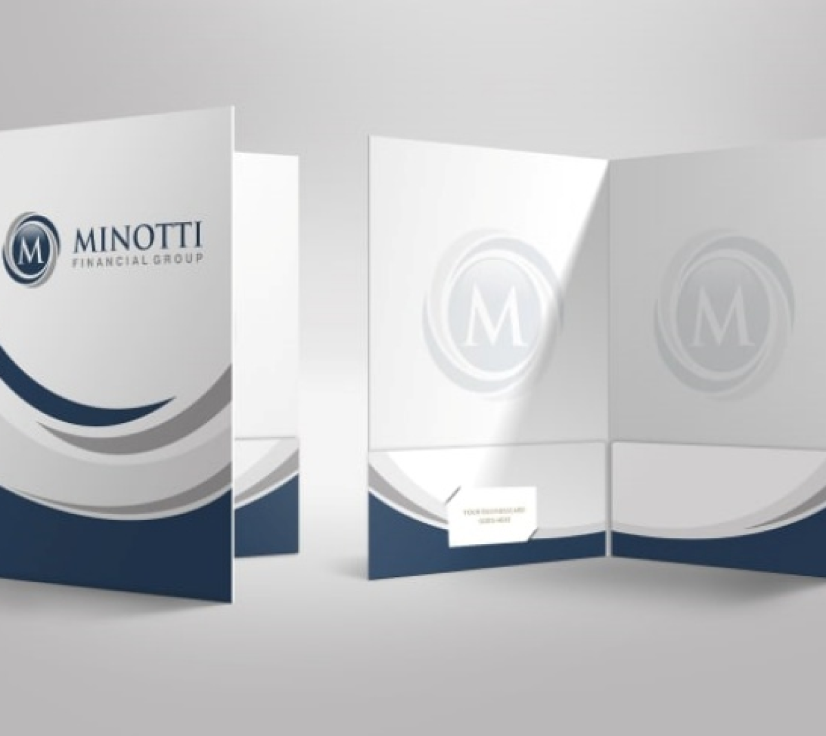 Mẫu Bìa Sơ Mi ( Folder) Ngành Tài Chính - 01