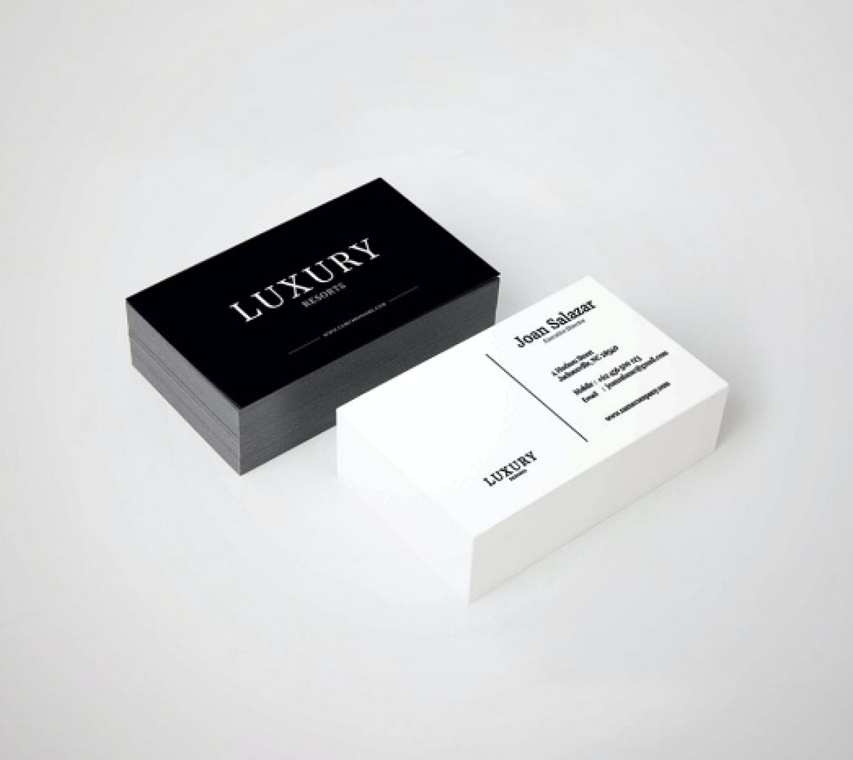 Mẫu Name Card Sang trọng - 01