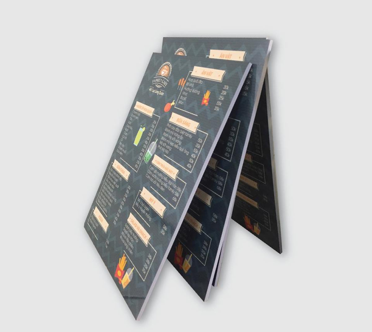 Menu Bồi Format