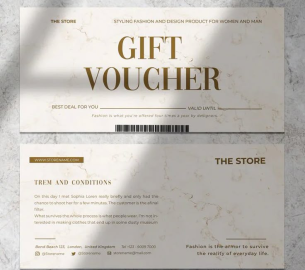 Phiếu quà tặng - Gift Voucher