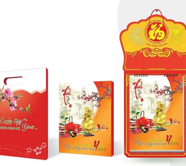 Mẫu Lịch Tết - 01