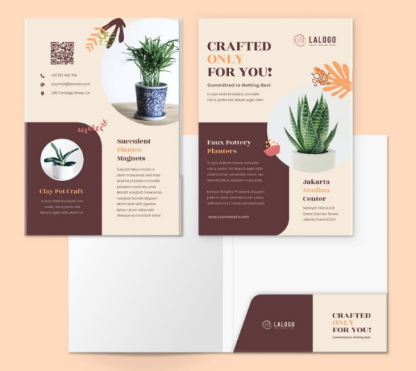 Mẫu Bìa Sơ Mi ( Folder) Cho Công Ty Môi Trường - 01